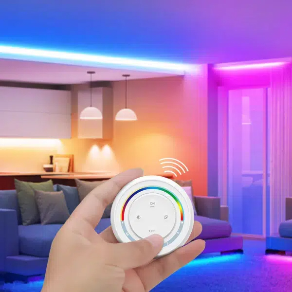 S2W+ 4-Zone RGBCCT Rainbow Remote Control Wall Light Switch S2W+ 4-Zone RGBCCT Rainbow Remote Control Wall Light Switch